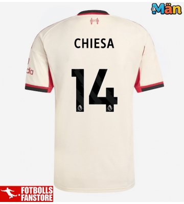 Liverpool Federico Chiesa #14 Bortatröja 2025-26 Kortärmad